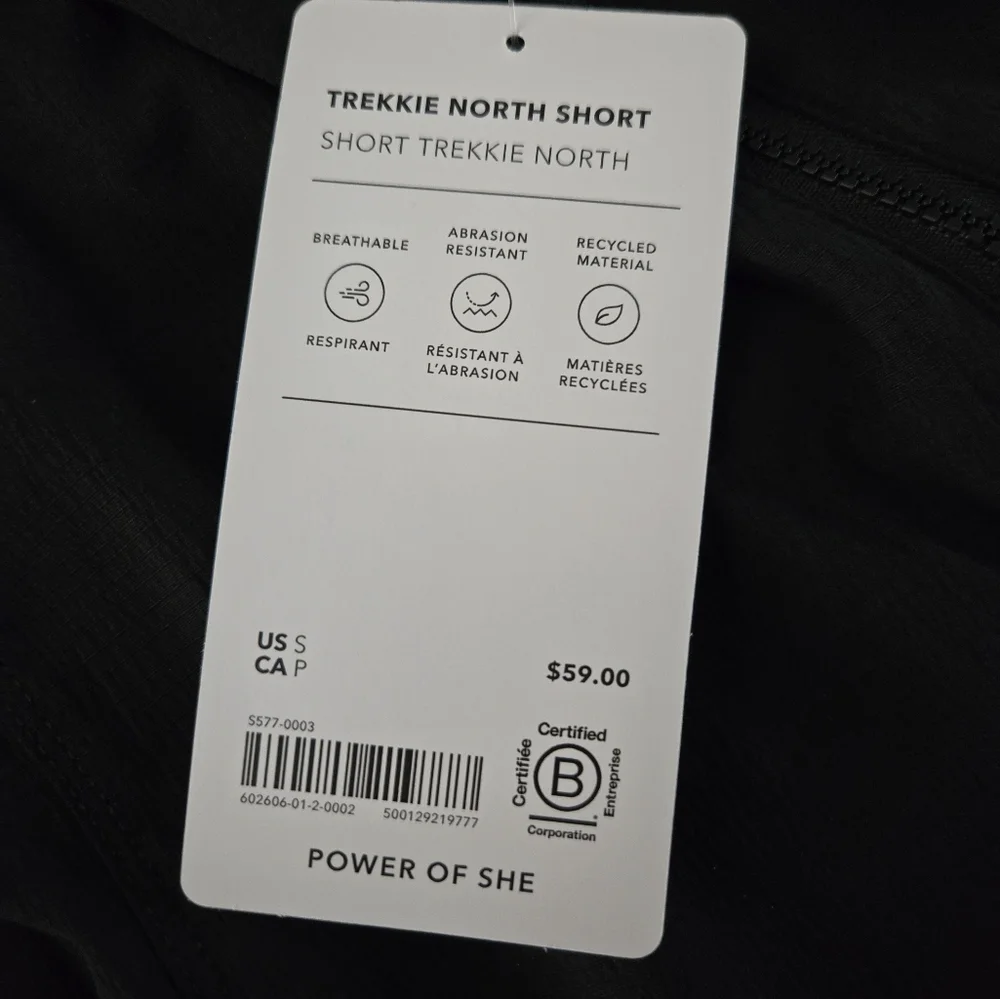 NWT Athleta Trekkie North Short